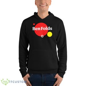 Bf Logo Red Ben Folds Shirt - Unisex Fleece Pullover Hoodie