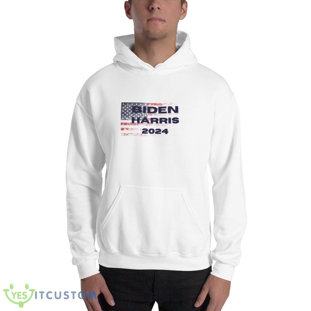 Biden Harris 2024 Pullover Sweatshirt 2 Biden Harris 2024 Pullover Sweatshirt - 18500 Unisex Heavy Blend Hooded Sweatshirt