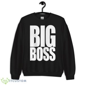 Big Boss Black Shirt - Unisex Crewneck Sweatshirt