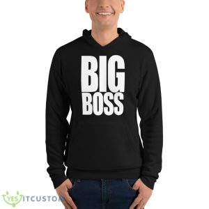 Big Boss Black Shirt - Unisex Fleece Pullover Hoodie