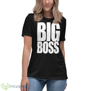 Big Boss Black Shirt - Women's Relaxed Short Sleeve Jersey Tee