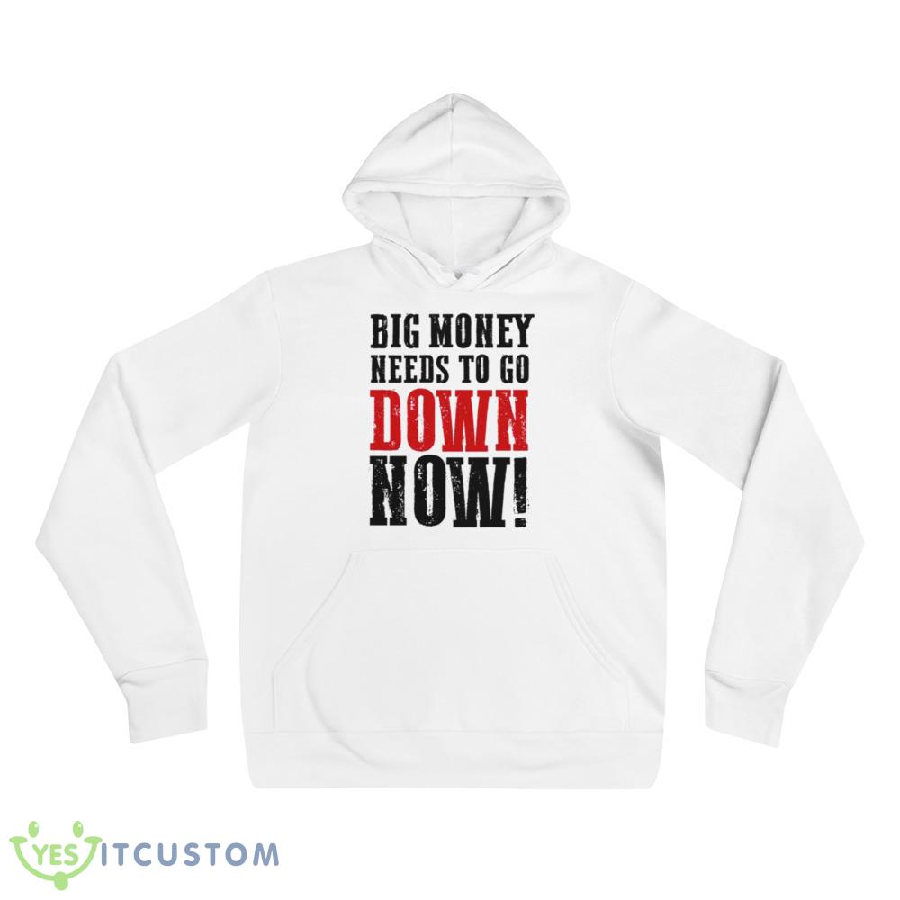 Big money needs to go down now shirt 3 Big money needs to go down now shirt - 3719 Unisex Fleece Pullover Hoodie