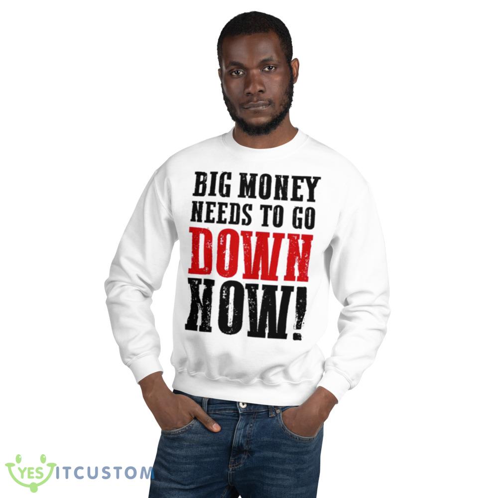 Big money needs to go down now shirt 12 Big money needs to go down now shirt - 18000 Unisex Heavy Blend Crewneck Sweatshirt
