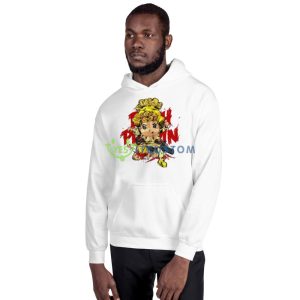 Bitch Pudding Robot Chicken shirt 7 Bitch Pudding Robot Chicken shirt - 18500 Unisex Heavy Blend Hooded Sweatshirt