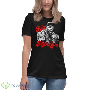 Biz Markie Original Old Skool Hip Hop Design Shirt - Women's Relaxed Short Sleeve Jersey Tee