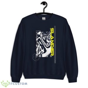 Black Art Slander Shirt - Unisex Crewneck Sweatshirt-1
