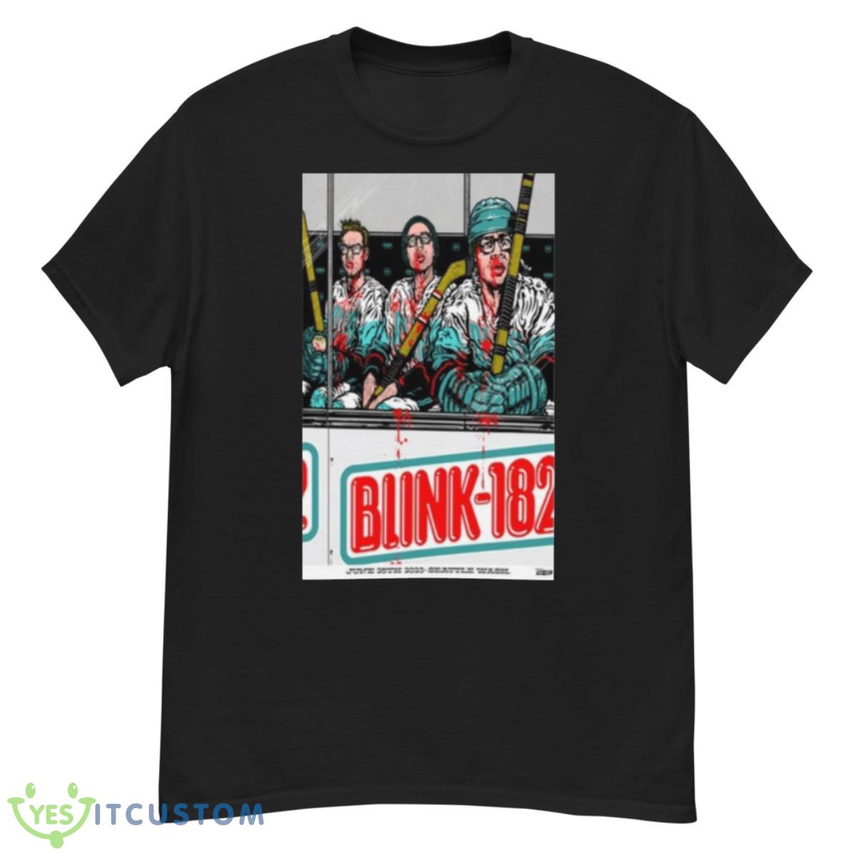 Blink 182 2023 Climate Pledge Arena Tour Shirt 12 Blink 182 2023 Climate Pledge Arena Tour Shirt - G500 Men’s Classic T-Shirt