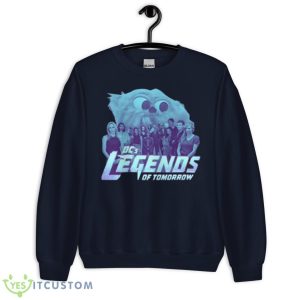 Blue 100th Episode Beebo Graphic Legends Of Tomorrow Shirt - Unisex Crewneck Sweatshirt-1