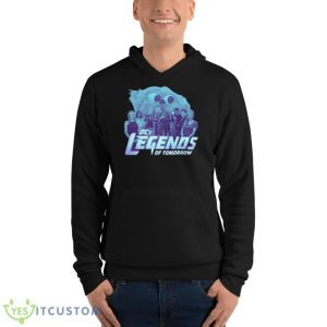 Blue 100th Episode Beebo Graphic Legends Of Tomorrow Shirt - Unisex Fleece Pullover Hoodie