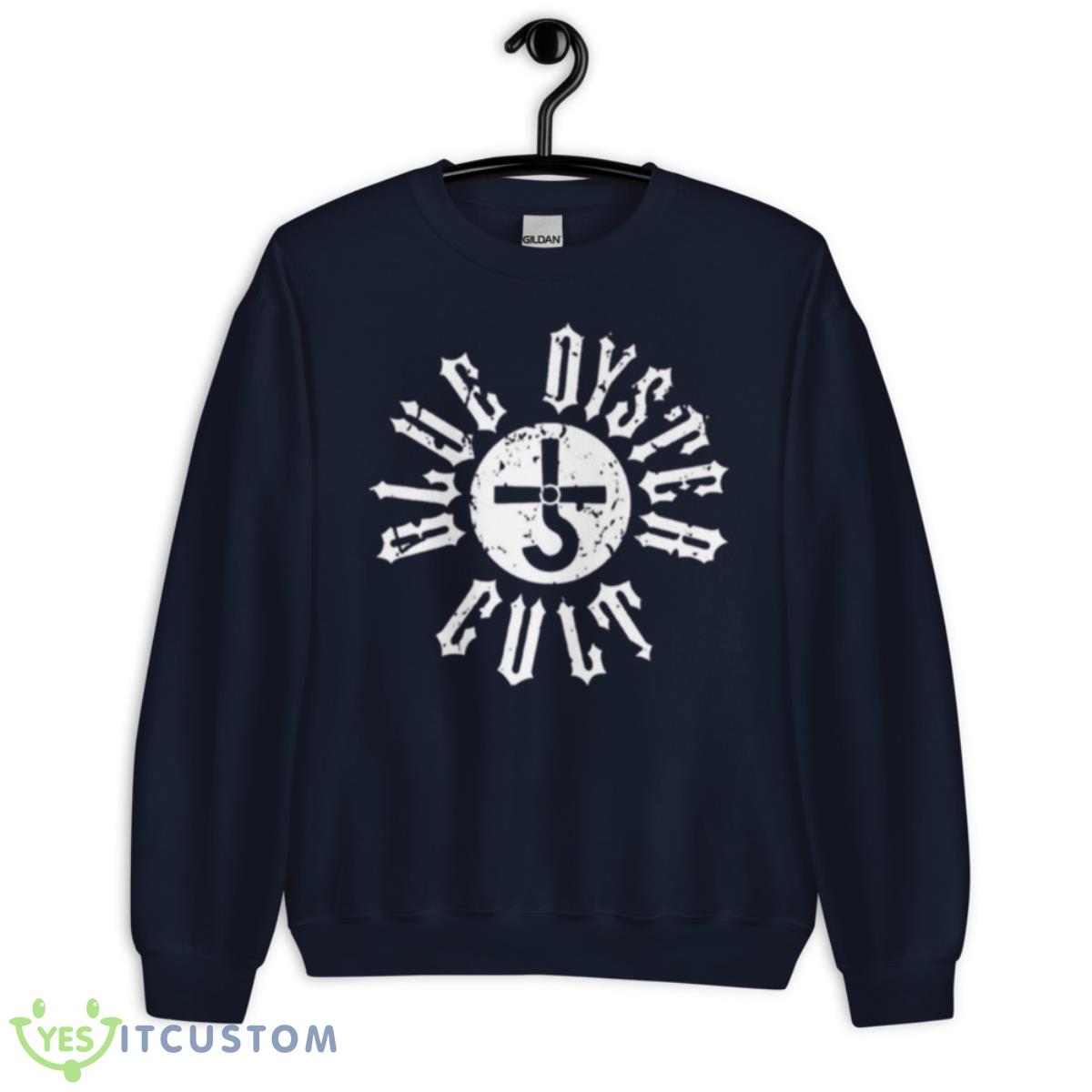 Blue Dyster The Cult Shirt 2 Blue Dyster The Cult Shirt - Unisex Crewneck Sweatshirt-1