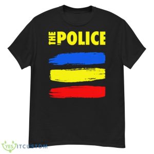 Blue Yellow Red The Police Rock Band Shirt - G500 Men’s Classic T-Shirt