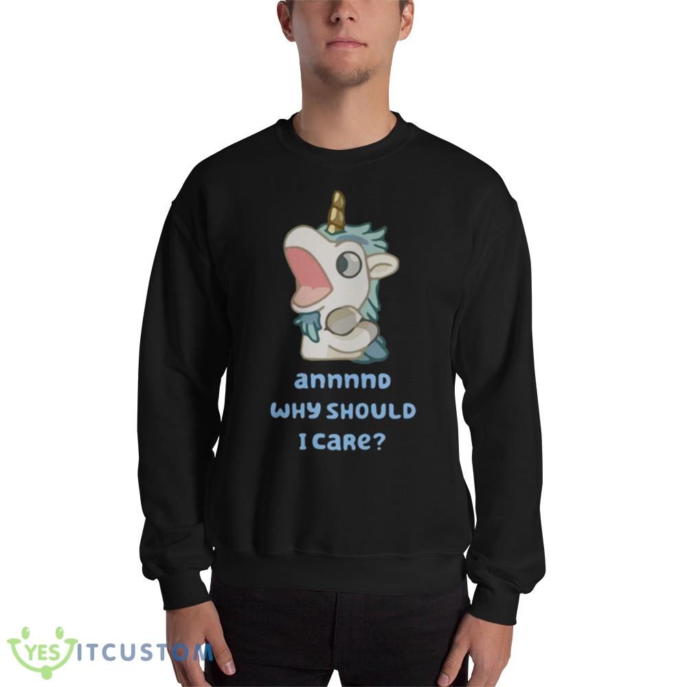 Bluey Unicorn Quote shirt 10 Bluey Unicorn Quote shirt - 18000 Unisex Heavy Blend Crewneck Sweatshirt