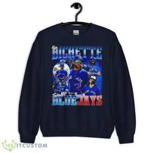 Bo Bichette Vintage Shirt - Unisex Crewneck Sweatshirt-1
