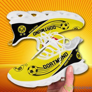 Borussia Dortmund Sport Shoes Football Bundesliga Max Soul Sneakers Custom Name - Borussia Dortmund_4
