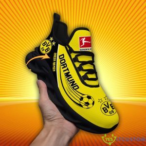 Borussia Dortmund Sport Shoes Football Bundesliga Max Soul Sneakers Custom Name - Borussia Dortmund_5