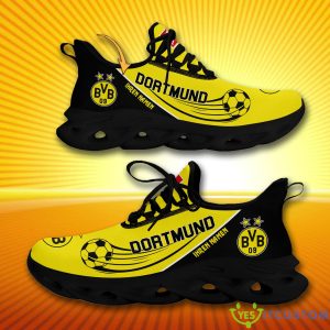 Borussia Dortmund Sport Shoes Football Bundesliga Max Soul Sneakers Custom Name - Borussia Dortmund_6