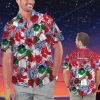 Boston Red Sox Personalized Name Tropical Floral Men Women Hawaiian Shirt And Shorts For MLB Fans Product Photo 1
