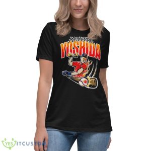 Boston Strong Masataka Yoshida Shirt - Women's Relaxed Short Sleeve Jersey Tee