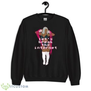 Break The Cyber Net Flo Milli Shirt - Unisex Crewneck Sweatshirt