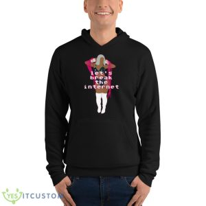 Break The Cyber Net Flo Milli Shirt - Unisex Fleece Pullover Hoodie