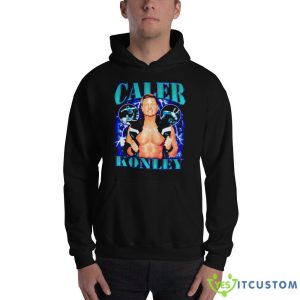 Caleb Konley 90s vintage shirt - 18500 Unisex Heavy Blend Hooded Sweatshirt