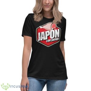 Camiseta Japon Con Jamon Shirt - Women's Relaxed Short Sleeve Jersey Tee