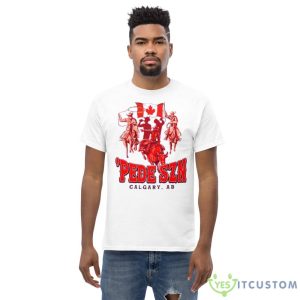 Canada Pede Szn Calgary Ab 2023 Shirt - Men’s Classic Tee Gildan 5000