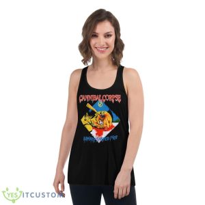 Cannibal Corpse Stripped Raped And Strangled Shirt - Women's Flowy Racerback Tank