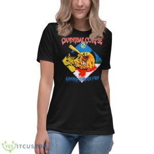 Cannibal Corpse Stripped Raped And Strangled Shirt - Women's Relaxed Short Sleeve Jersey Tee