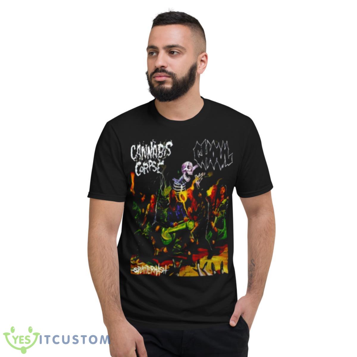 Cannibal Corpse Top Band Shirt 2 Cannibal Corpse Top Band Shirt - Short Sleeve T-Shirt