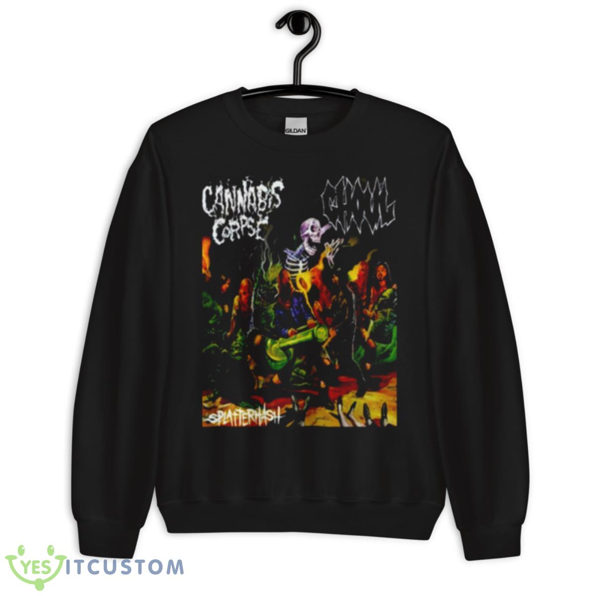 Cannibal Corpse Top Band Shirt 3 Cannibal Corpse Top Band Shirt - Unisex Crewneck Sweatshirt