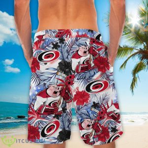 Carolina Hurricanes Personalized Name Tropical Floral Men Women Hawaiian Shirt And Shorts For NHL Hockey Fans 7 Carolina Hurricanes Personalized Name Tropical Floral Men Women Hawaiian Shirt And Shorts For NHL Hockey Fans Product Photo 4