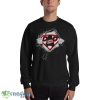 carolina super dad Black T Shirt - 18000 Unisex Heavy Blend Crewneck Sweatshirt