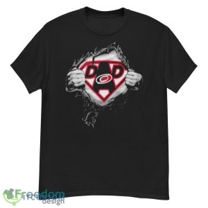 carolina super dad Black T Shirt 9 carolina super dad Black T Shirt - Men’s Classic Tee Gildan 5000