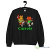 Carrots Mascot Black T Shirt - 18000 Unisex Heavy Blend Crewneck Sweatshirt
