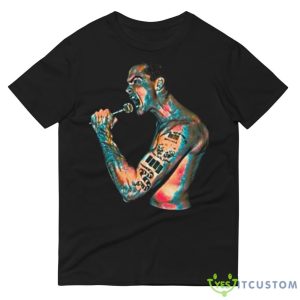Cartoon Art Singing Henry Rollins shirt 8 Cartoon Art Singing Henry Rollins shirt - 980 Lightweight Fashion Short Sleeve T-Shirt