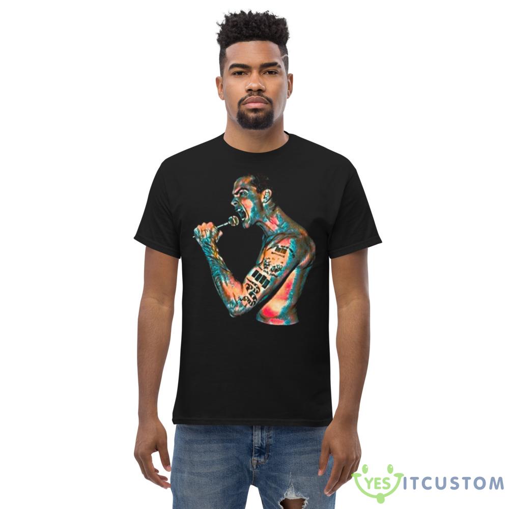 Cartoon Art Singing Henry Rollins shirt 5 Cartoon Art Singing Henry Rollins shirt - Men’s Classic Tee Gildan 5000