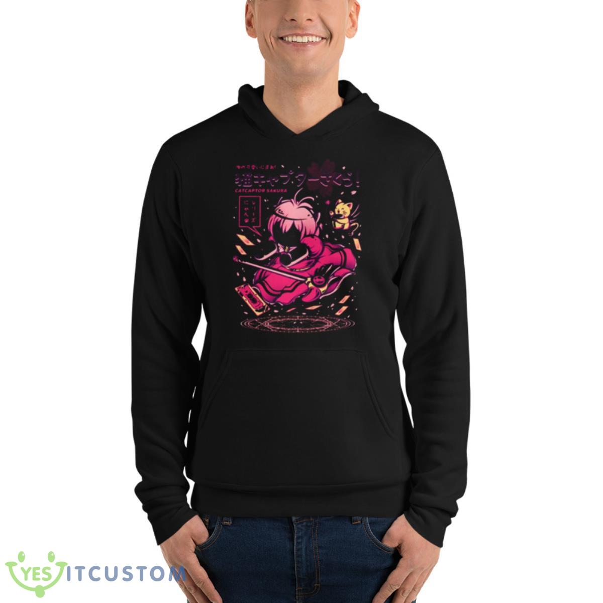 Catcaptor Sakura The Cardcaptor Shirt 4 Catcaptor Sakura The Cardcaptor Shirt - Unisex Fleece Pullover Hoodie