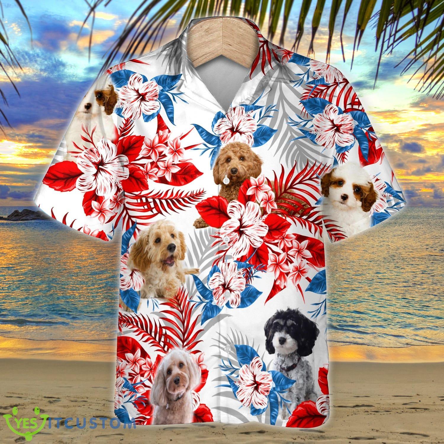 Cavapoo Tropical Aloha Hawaiian Shirt 2 Cavapoo Tropical Aloha Hawaiian Shirt Product Photo 1