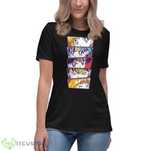 Characters Sailor Scouts Sailor Moon Shirt - Women's Relaxed Short Sleeve Jersey Tee