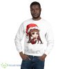 Chibi Girl Anime On The Gift Box shirt - 18000 Unisex Heavy Blend Crewneck Sweatshirt