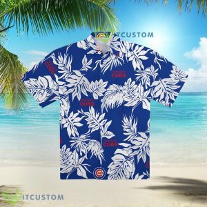 Chicago Cub Hawaiian Shirt Product Photo 1