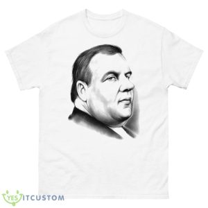 Chris Christie Pencil Portrait shirt - 500 Men’s Classic Tee Gildan