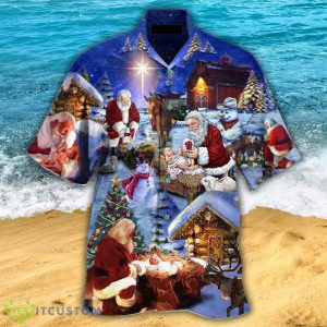 Christmas Jesus Is The Best Gift Ever Hawaiian Shirt For Men And Women - Christmas Jesus Is The Best Gift Ever - Hawaiian Shirt - Owl Ohh_1