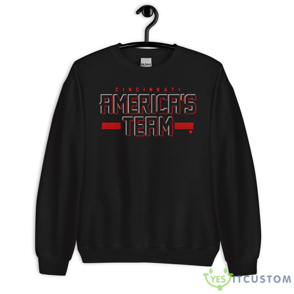 Cincinnati America’s Team Baseball 2023 Shirt 10 Cincinnati America’s Team Baseball 2023 Shirt - 18000 Unisex Heavy Blend Crewneck Sweatshirt