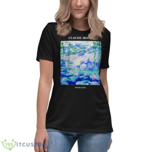 Claude Monet Water Lilies Shirt - Women's Relaxed Short Sleeve Jersey Tee