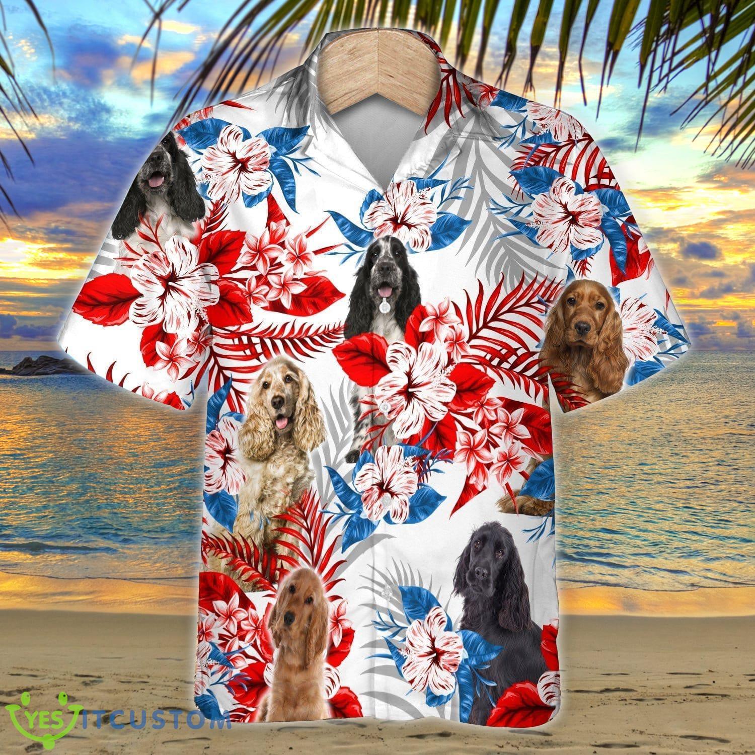 Cocker Spaniel Tropical Aloha Hawaiian Shirt 2 Cocker Spaniel Tropical Aloha Hawaiian Shirt Product Photo 1
