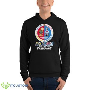 Colorado We Are The Champions Denver Nuggets Colorado Avalanche Champions 2022 – 2023 Season Shirt 9 Colorado We Are The Champions Denver Nuggets Colorado Avalanche Champions 2022 – 2023 Season Shirt - Unisex Fleece Pullover Hoodie