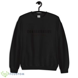 Conservative nuff said black Shirt - 18000 Unisex Heavy Blend Crewneck Sweatshirt