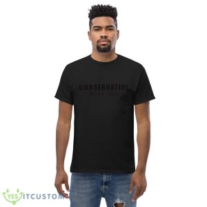 Conservative nuff said black Shirt 9 Conservative nuff said black Shirt - Men’s Classic Tee Gildan 5000
